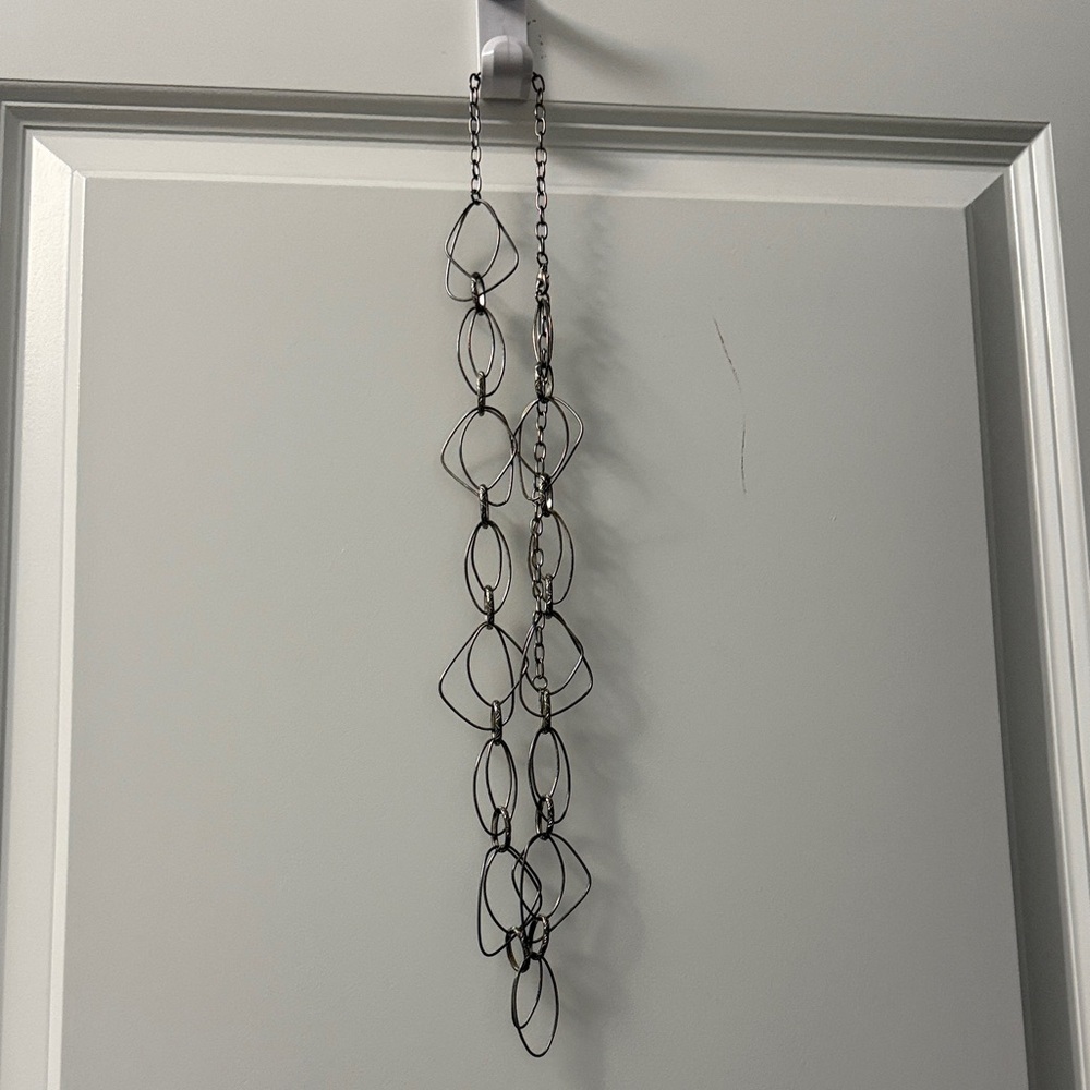 Vintage Silver Chain Link Necklace